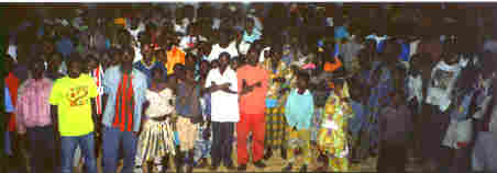 Open-air Crusade, Togo, West Africa, January 2001