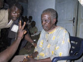 Blind man sees in Togo Mass Crusade - January 2002